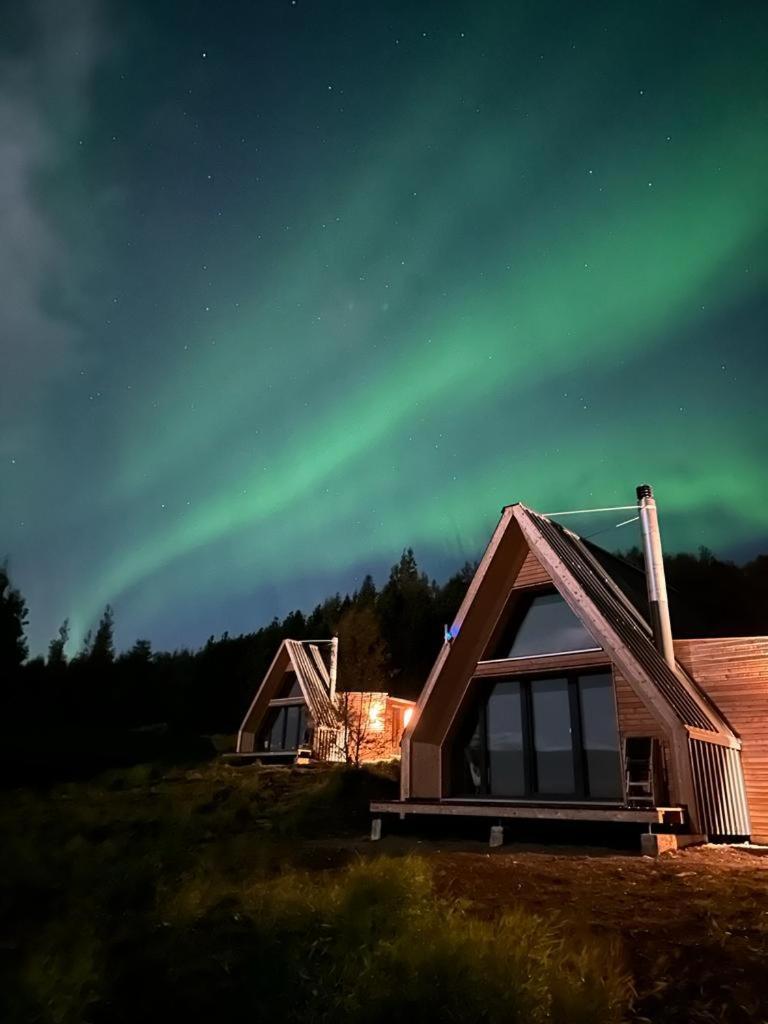Hengifosslodge Tiny Houses Egilsstaðir Exteriör bild